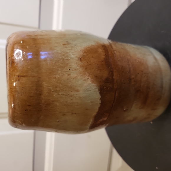 Vintage Signed Rosenblatt 1959 Redware Ceramic Vase Jar 6 1/4" - Picture 5 of 12